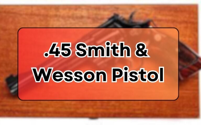.45 Smith & Wesson Pistol