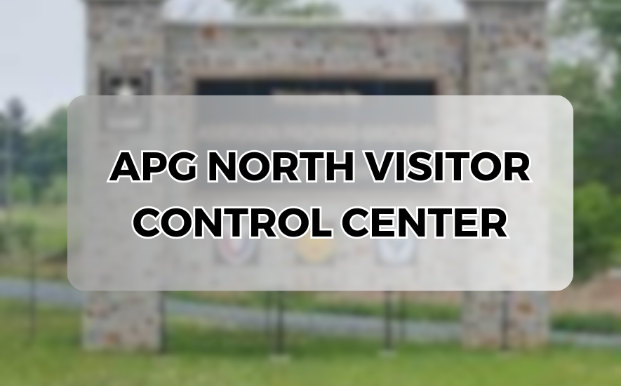 the APG North Visitor Control Center