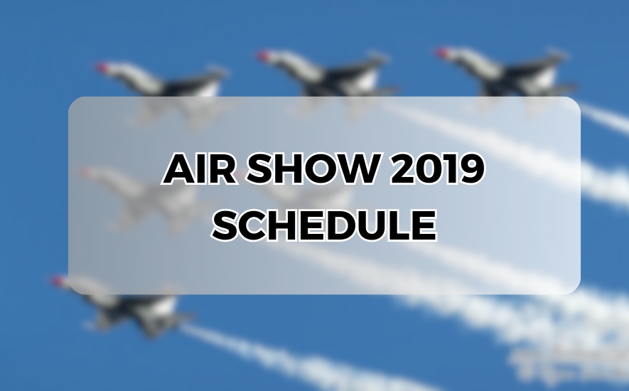 Air Show 2019 Schedule