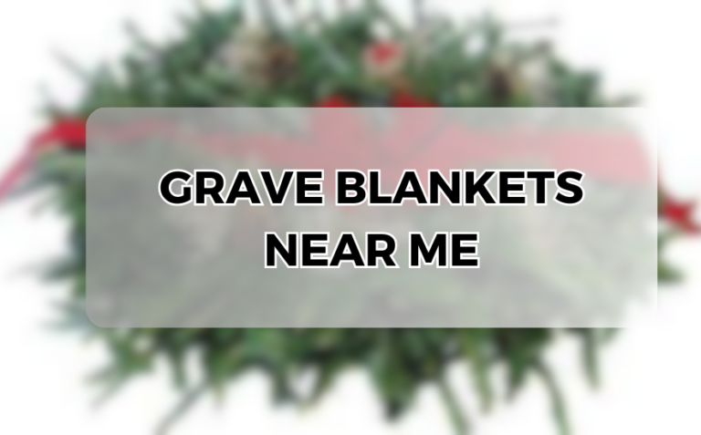 grave blankets near me