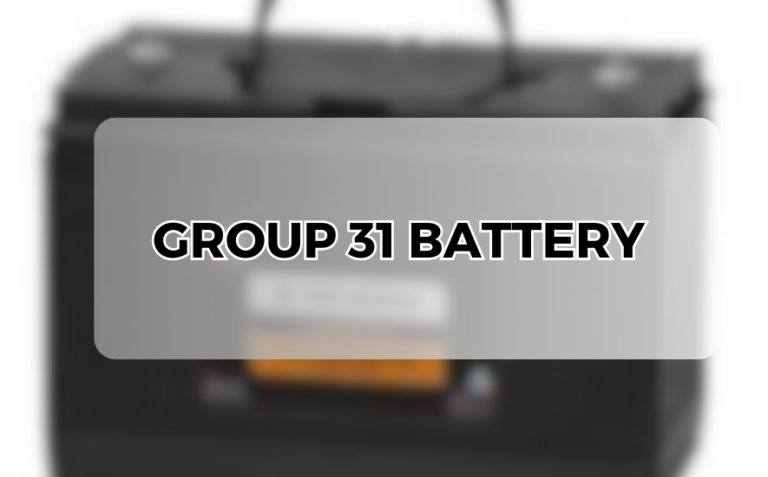 group 31 battery