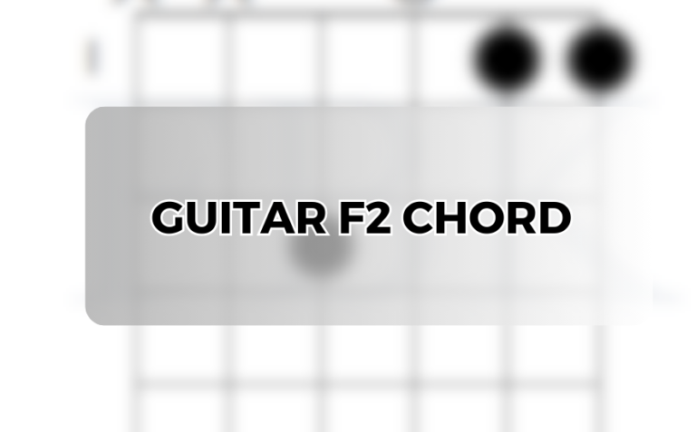 F2 Chord on Guitar