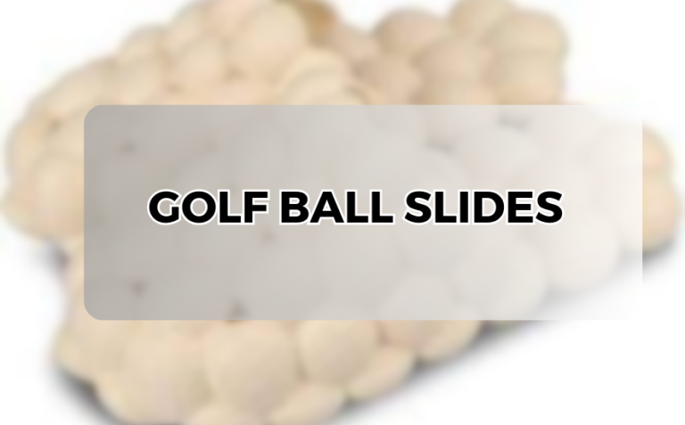 golf ball slides
