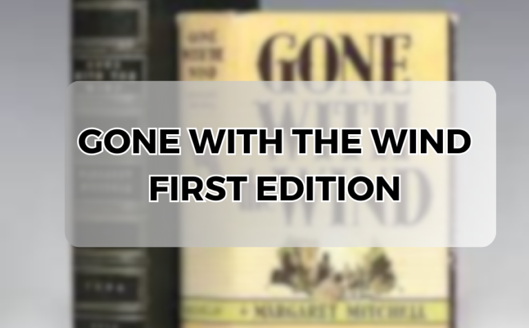 gone with the wind first edition