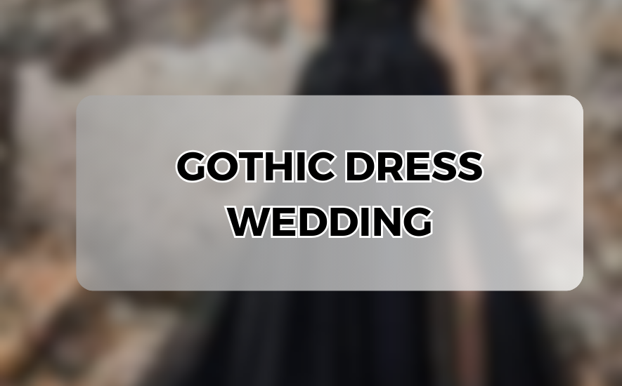 gothic dress wedding