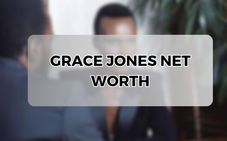 grace jones net worth