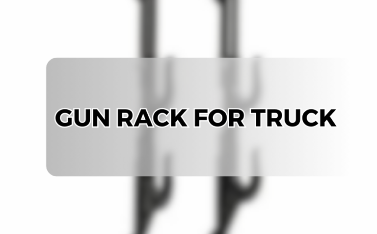 gun rack for truck